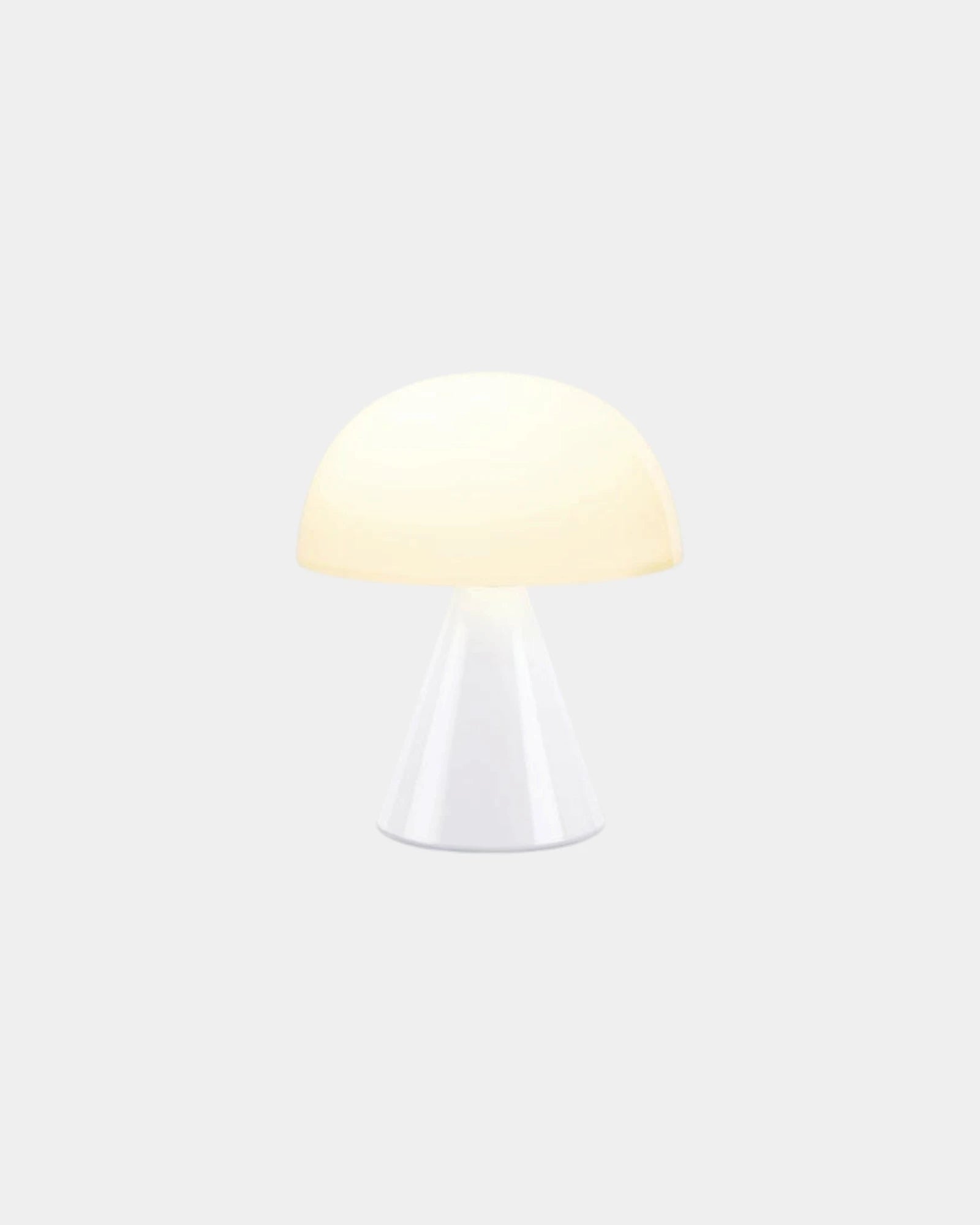 Custom rechargeable LED lamp Lexon Mina M - White Glossy