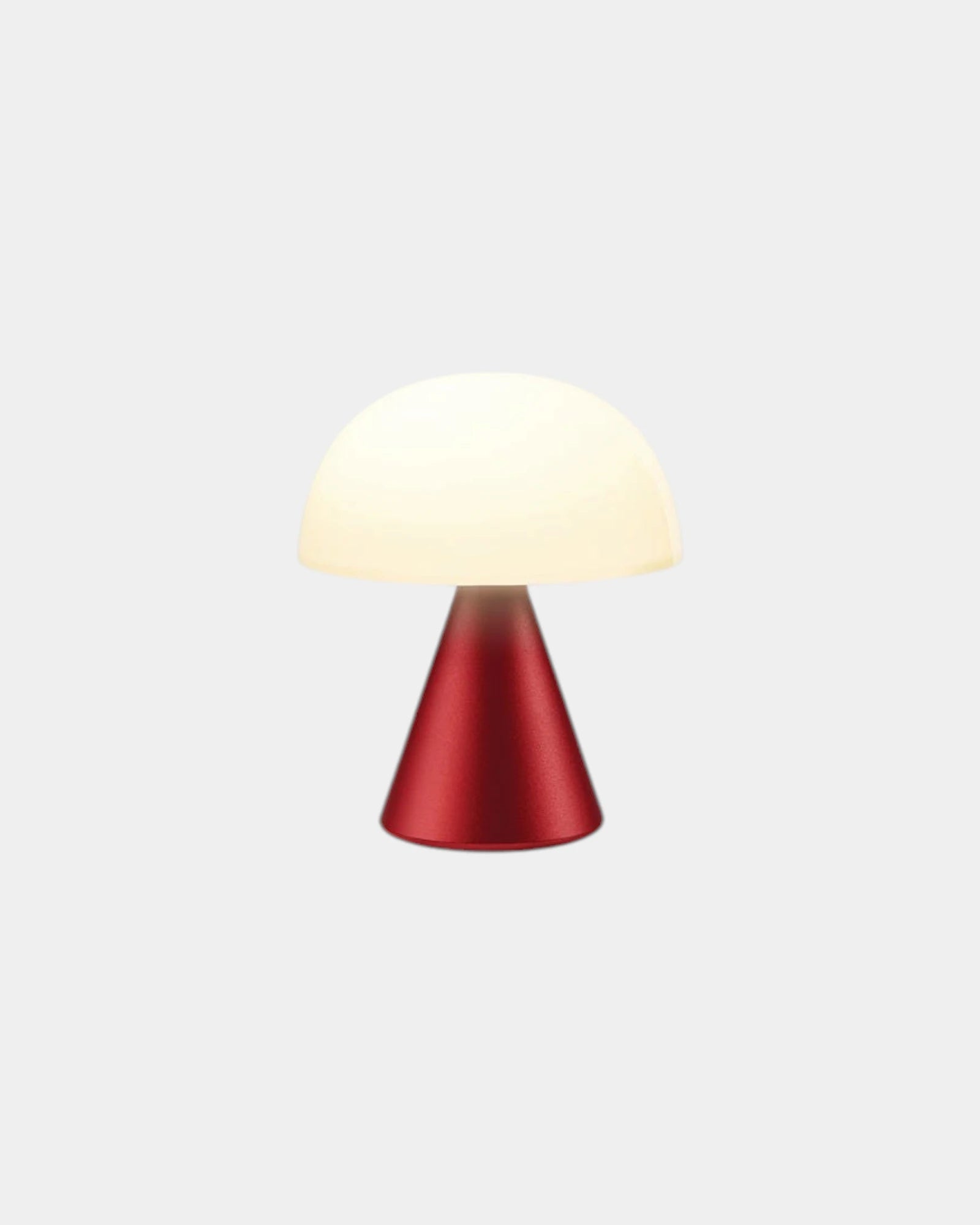 Custom rechargeable LED lamp Lexon Mina M - Dark Red