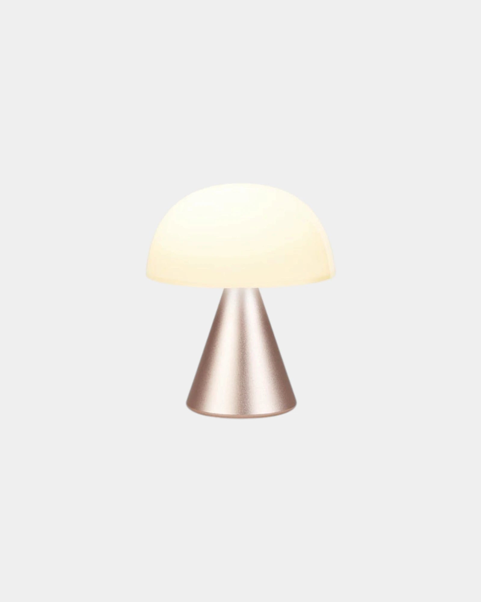 Custom rechargeable LED lamp Lexon Mina M - Soft  Gold