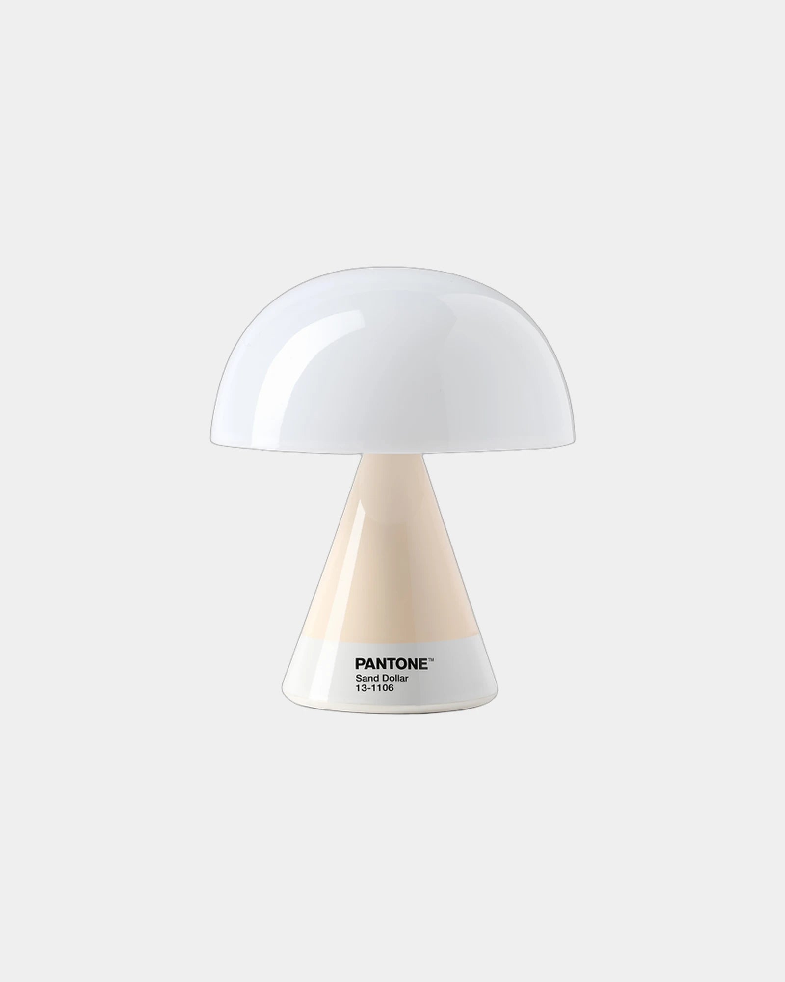 Custom portable LED lamp Lexon Mina M - Mimosa - Sand Dollar