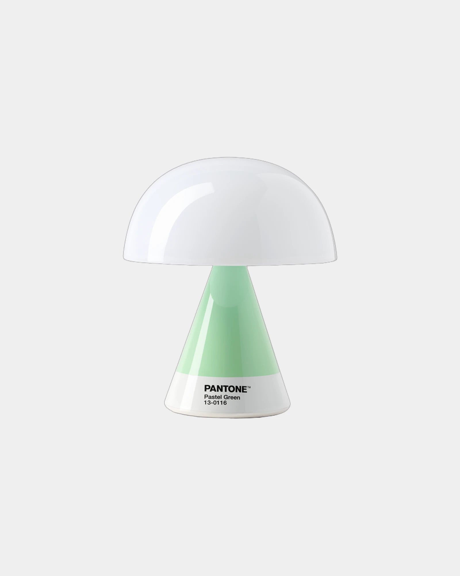 Custom portable LED lamp Lexon Mina M - Mimosa - Pastel Green
