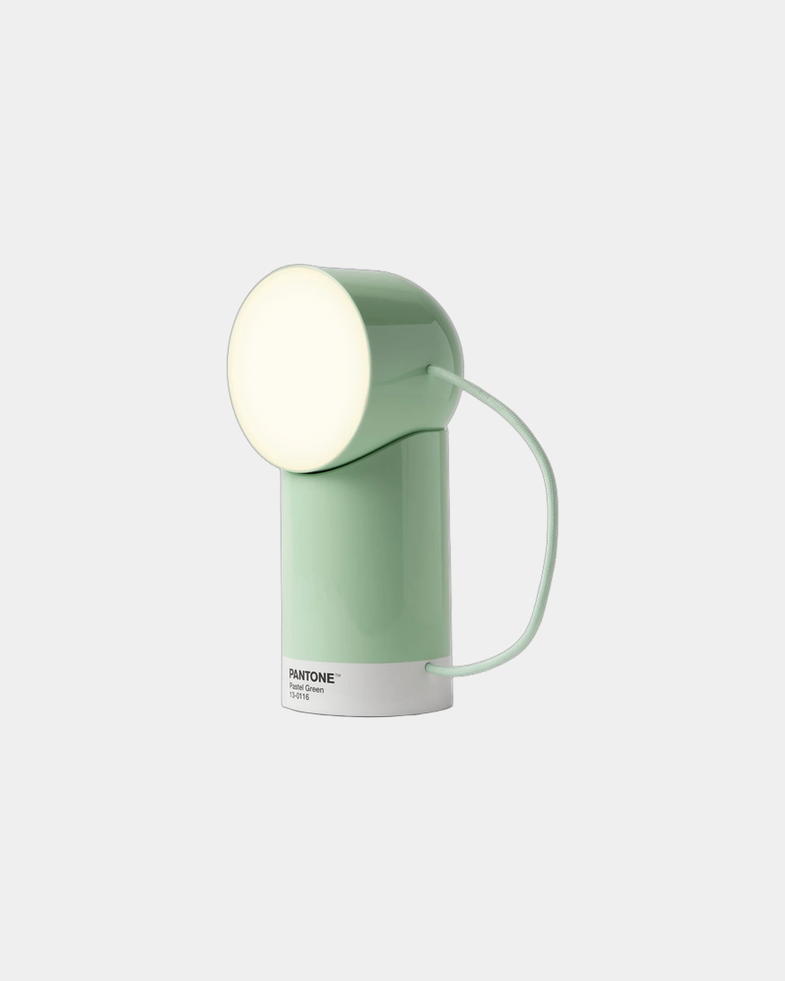 Custom portable LED lamp Lexon Orbe Light - Pastel Green