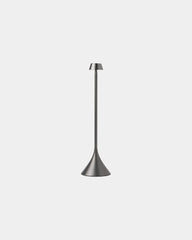 Custom rechargeable LED lamp Lexon Steli Dome - Gun Metal