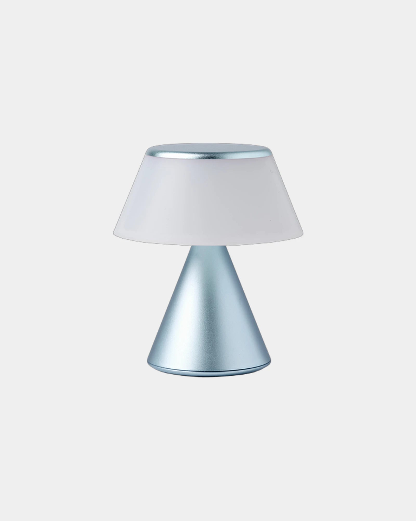 Custom LED lamp Lexon Luma S with touch activation - Light Blue