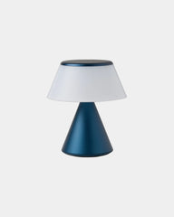 Custom LED lamp Lexon Luma S with touch activation - Dark Blue