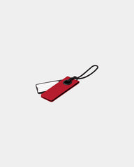 Custom durable aluminum luggage tag Lexon NEO - Red