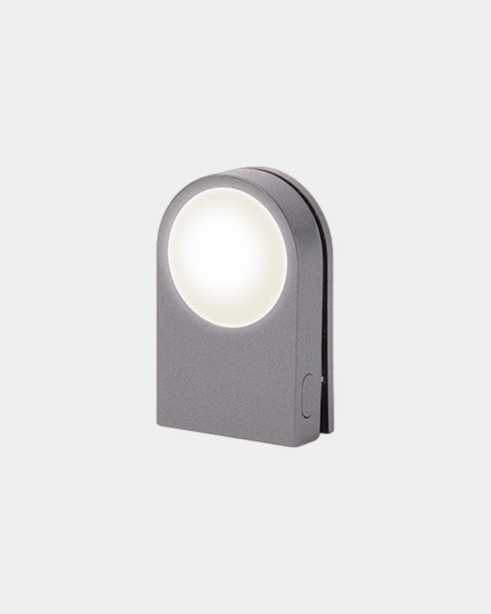 Custom LED travel accessory Lexon Lucie lamp - Gun Metal