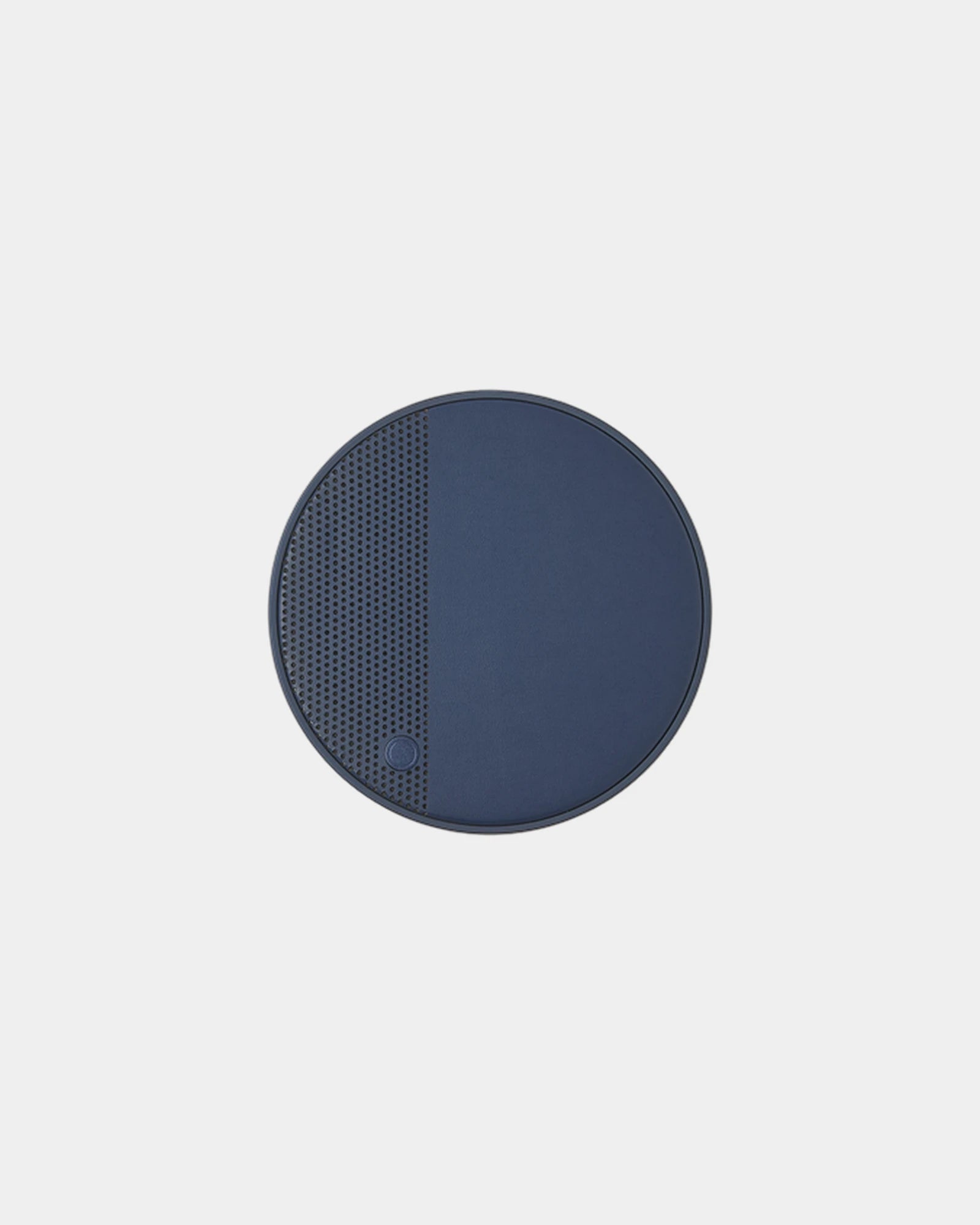 Custom wireless charging speaker Lexon Oslo Energy+ - Synthetic Leather Blue/Blue