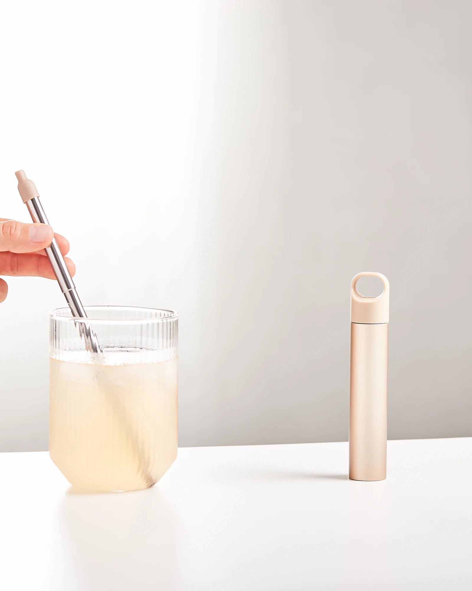 Custom stainless steel Nomaday UV straw Lexon - 6