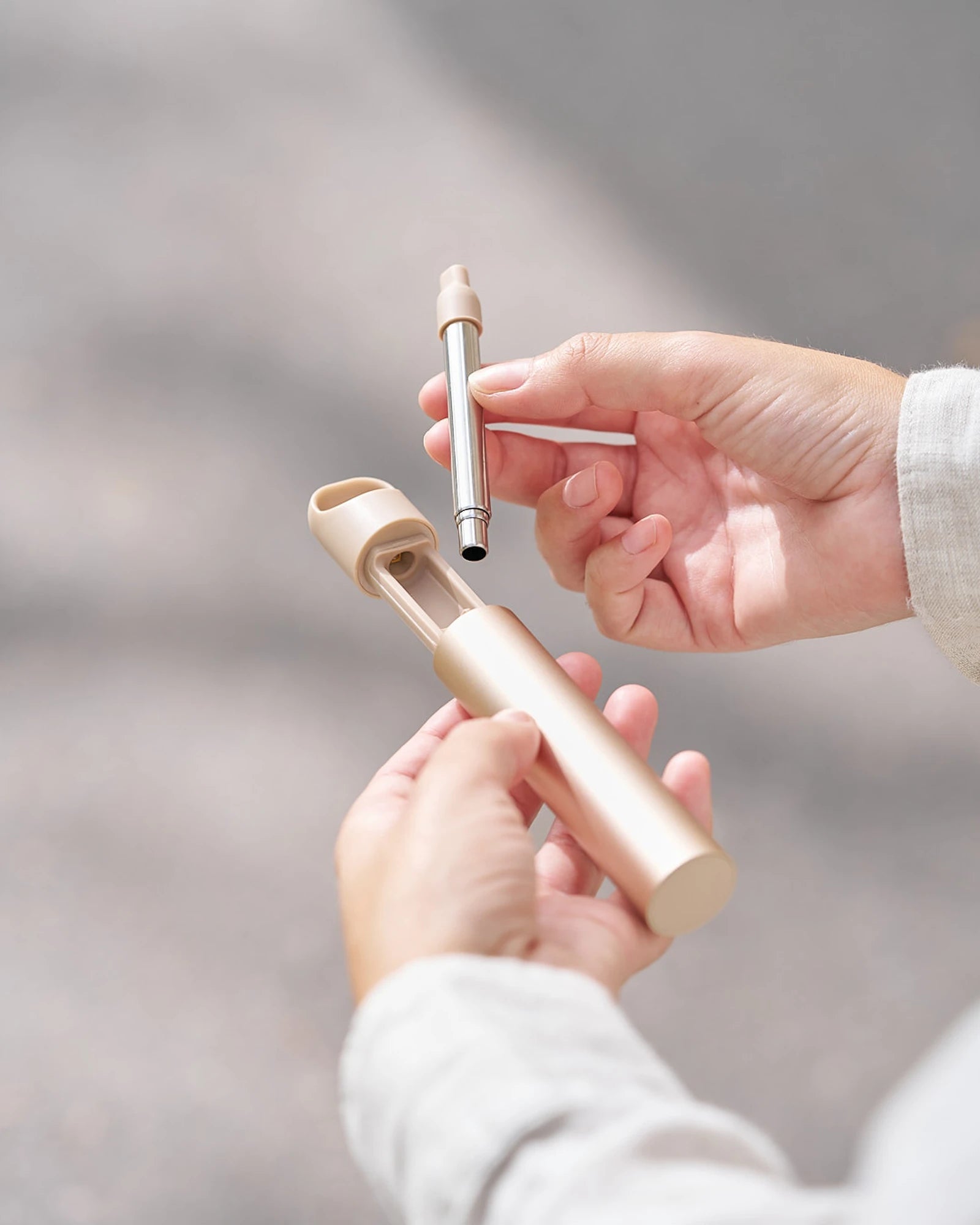 Custom stainless steel Nomaday UV straw Lexon - 9