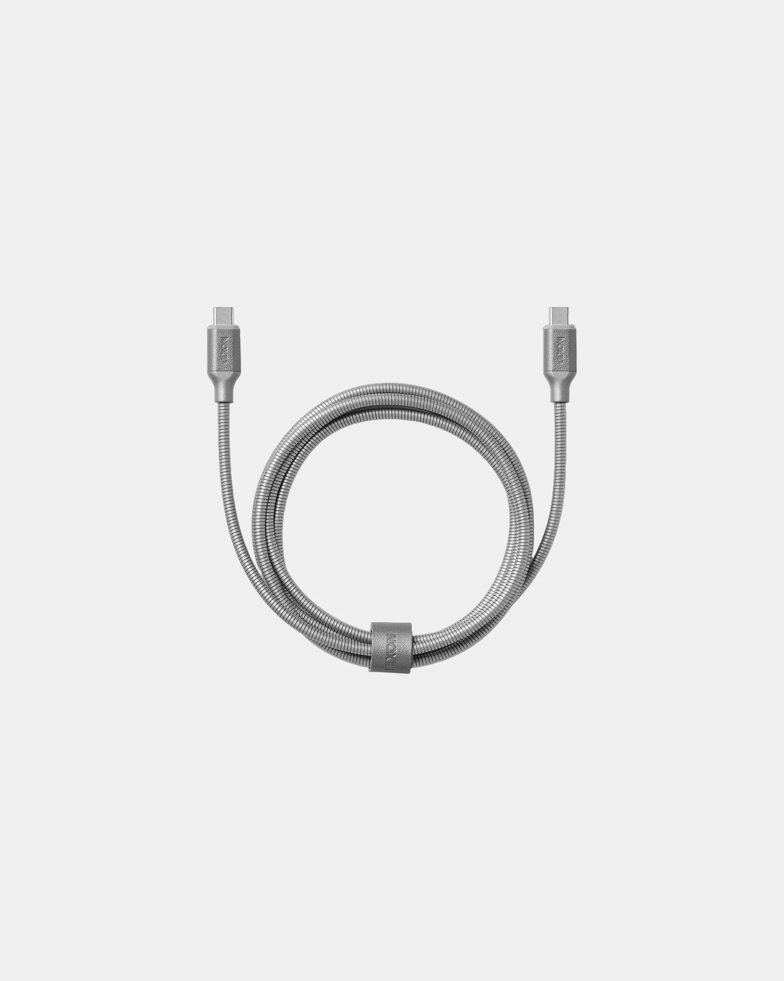 Custom USB-C cable Lexon METALI-C 1.5m - Alu Polished