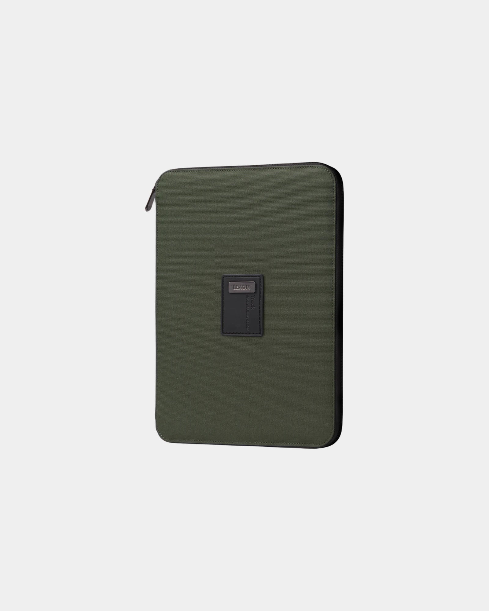Custom polyester A4 folder Lexon Track - Khaki