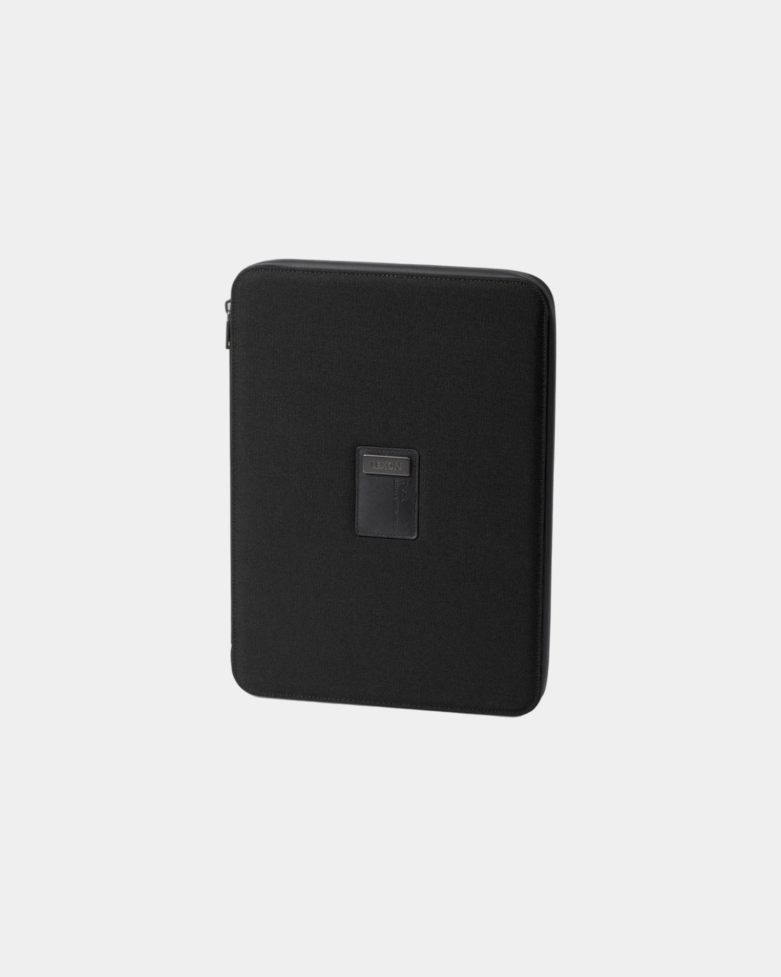 Custom polyester A4 folder Lexon Track - Black