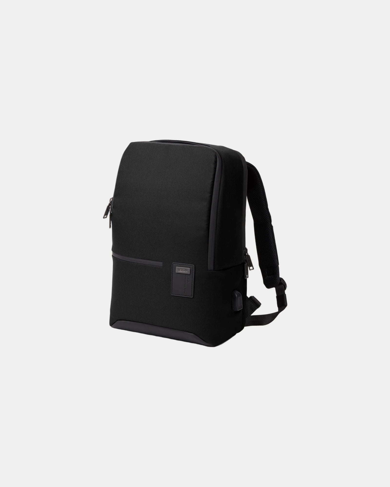 Custom polyester Track Double Backpack Lexon - Black