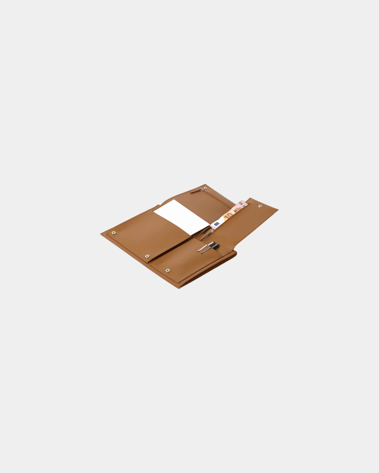 Custom recycled leather Flat 15” laptop brief Lexon - 7