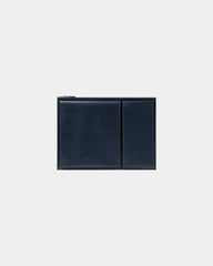 Custom recycled leather Flat 15” laptop brief Lexon - Blue