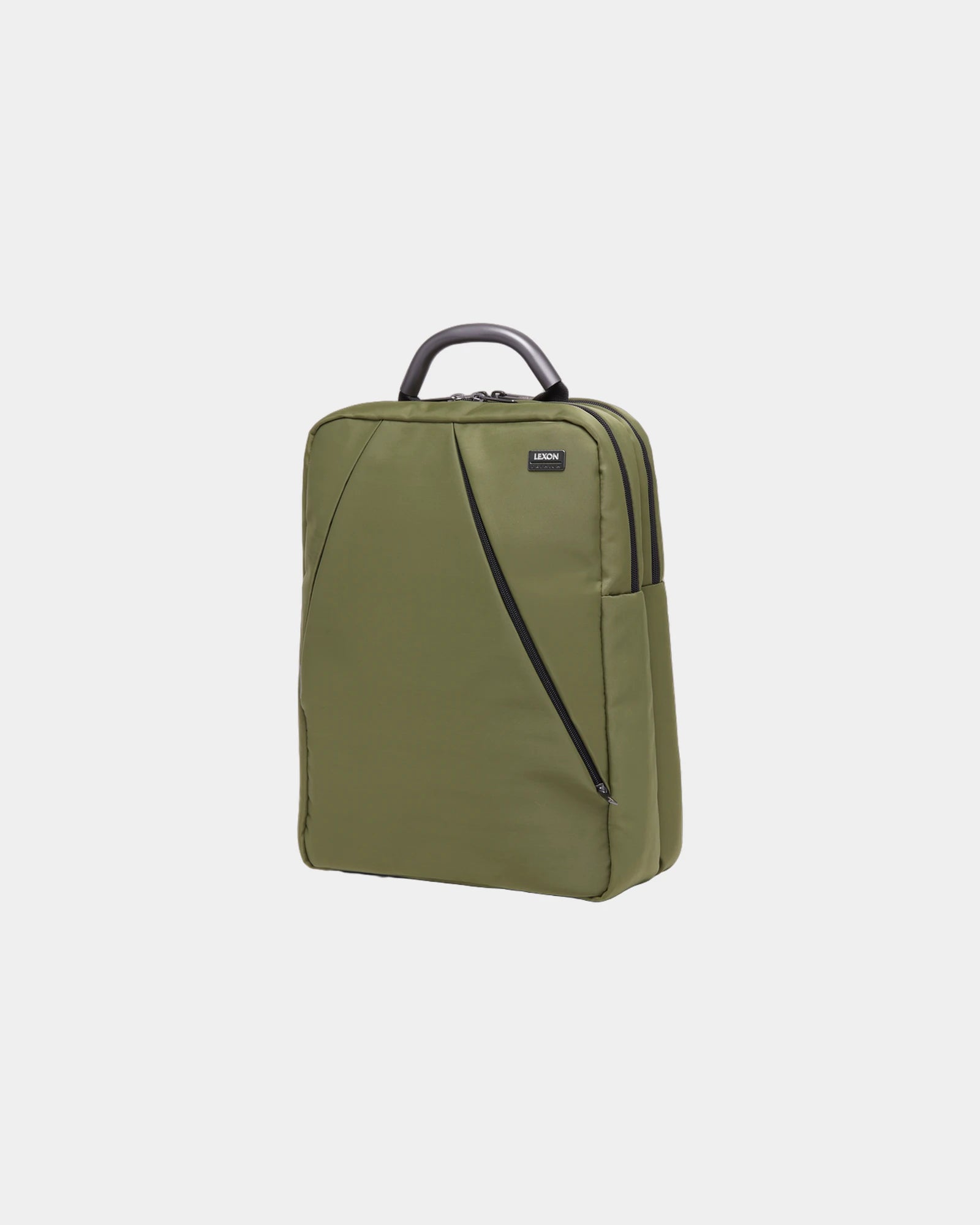 Custom PVC REACH double backpack Lexon Premium+ - Khaki