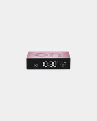 Custom aluminum clock Lexon Flip Premium - Light Pink