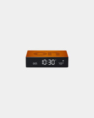 Custom aluminum clock Lexon Flip Premium - Orange