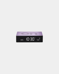 Custom aluminum clock Lexon Flip Premium - Light Lilac
