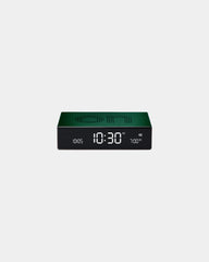 Custom aluminum clock Lexon Flip Premium - Dark Green