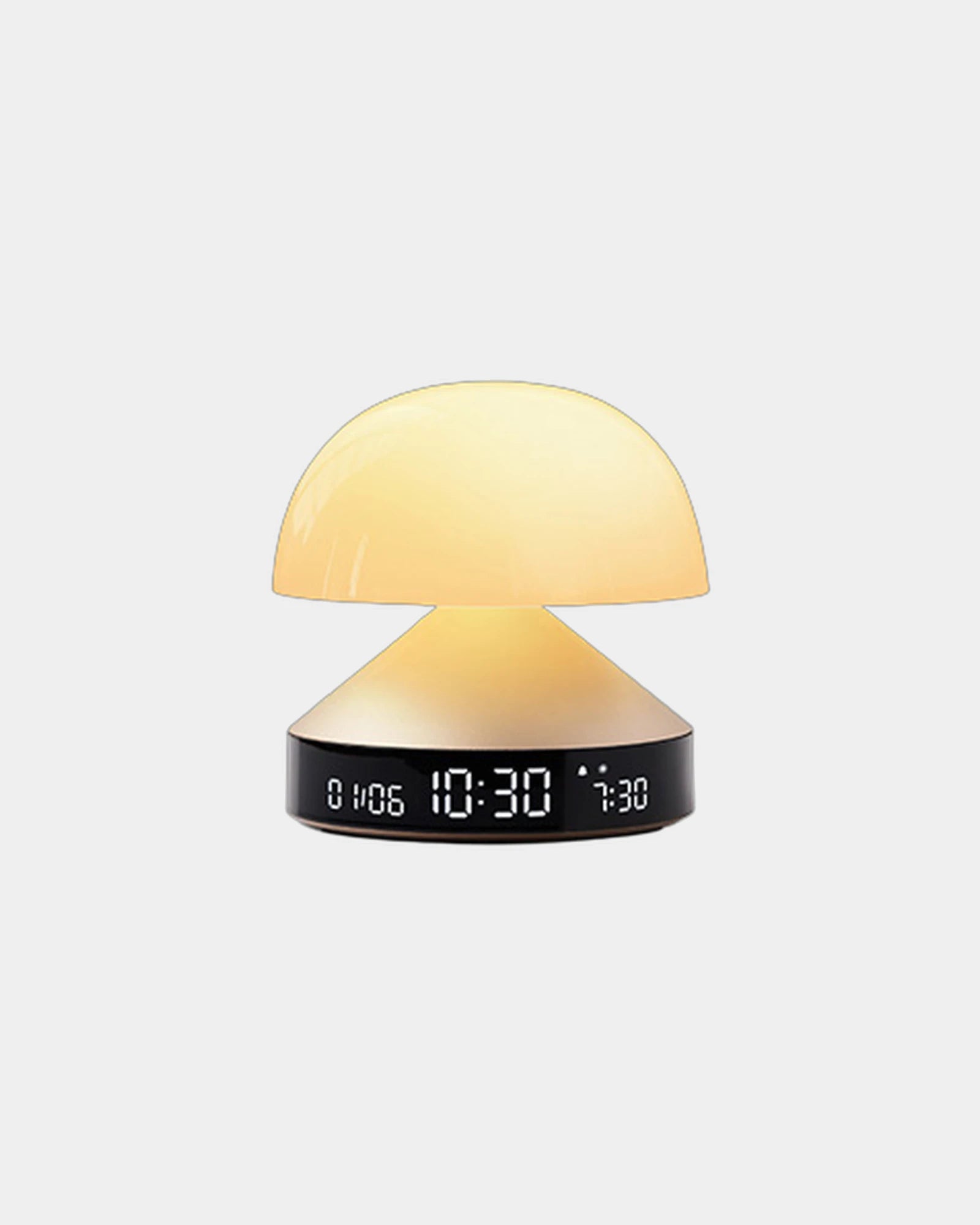 Custom aluminum Lexon Mina Sunrise wake-up lamp - Gold