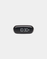 Custom promotional aluminum Lexon Minut clock with snooze function - Gun Metal