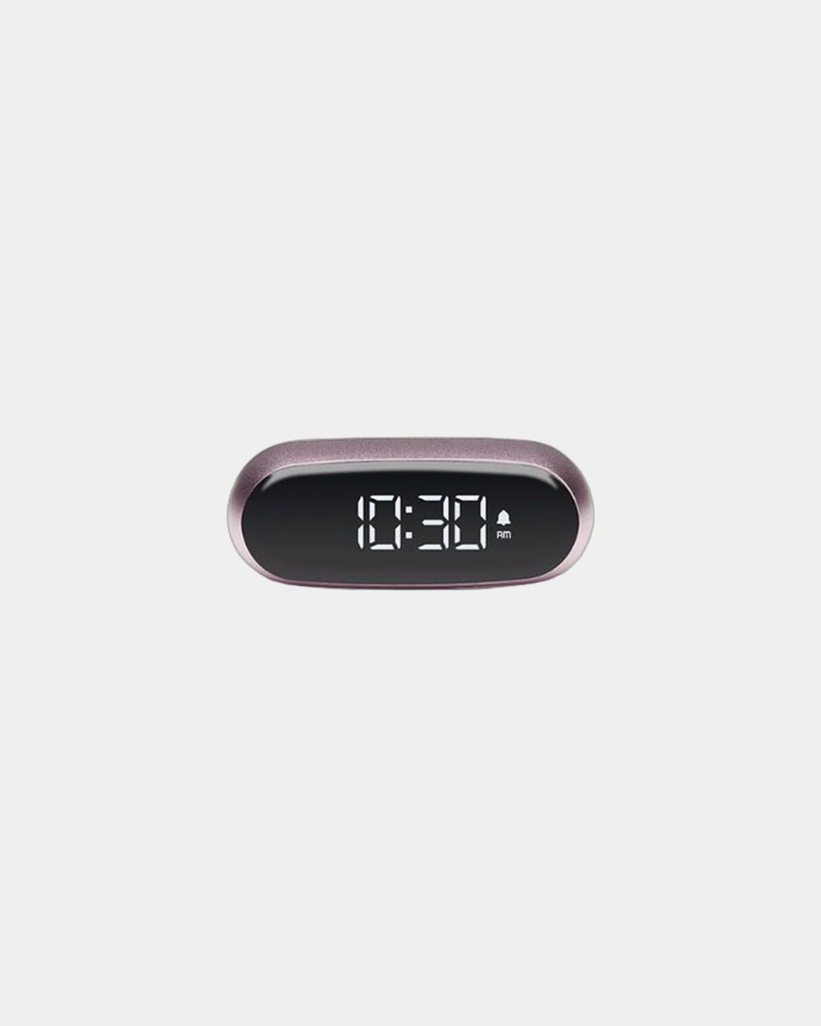 Custom promotional aluminum Lexon Minut clock with snooze function - Light Pink