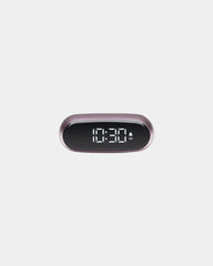 Custom promotional aluminum Lexon Minut clock with snooze function - Light Pink