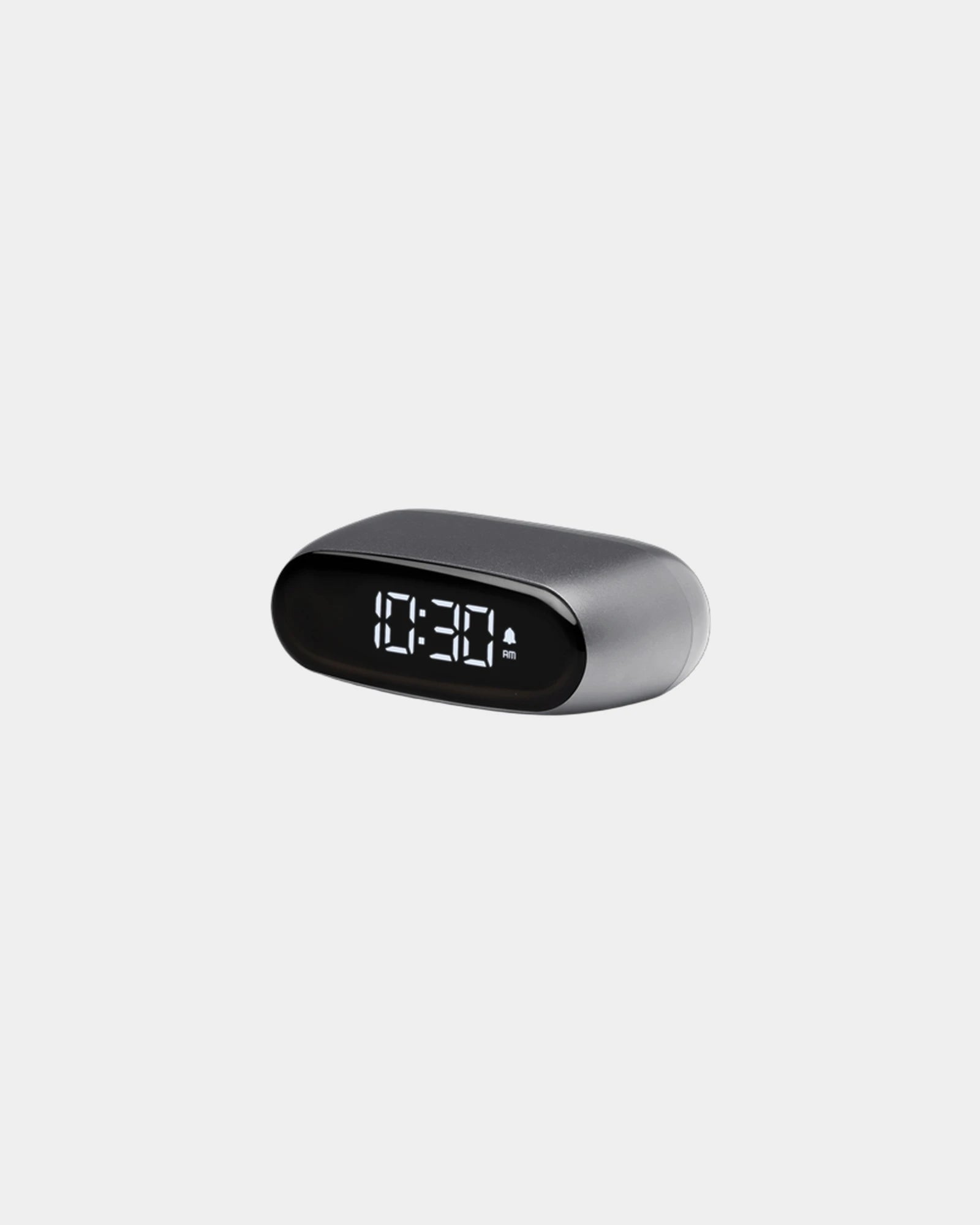 Custom aluminum Lexon Minut clock - Gun Metal
