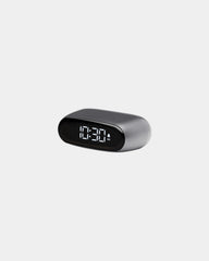 Custom aluminum Lexon Minut clock - Gun Metal