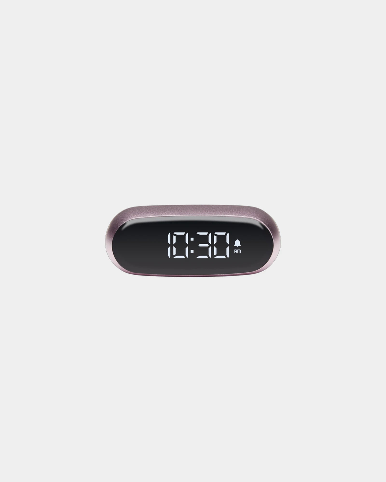Custom aluminum Lexon Minut clock - Light Pink