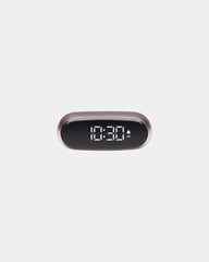 Custom aluminum Lexon Minut clock - Light Pink