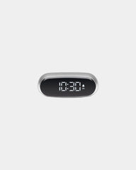 Custom promotional aluminum Lexon Minut clock with snooze function - Alu Polished
