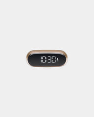 Custom promotional aluminum Lexon Minut clock with snooze function - Gold