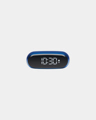 Custom aluminum Lexon Minut clock - Blue