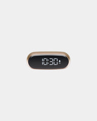 Custom aluminum Lexon Minut clock - Gold