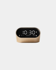 Custom aluminum Lexon Ray Clock with gradual lighting - Vivid Gold