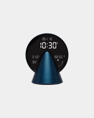 Custom aluminum Conic Clock Lexon - Lapis Blue
