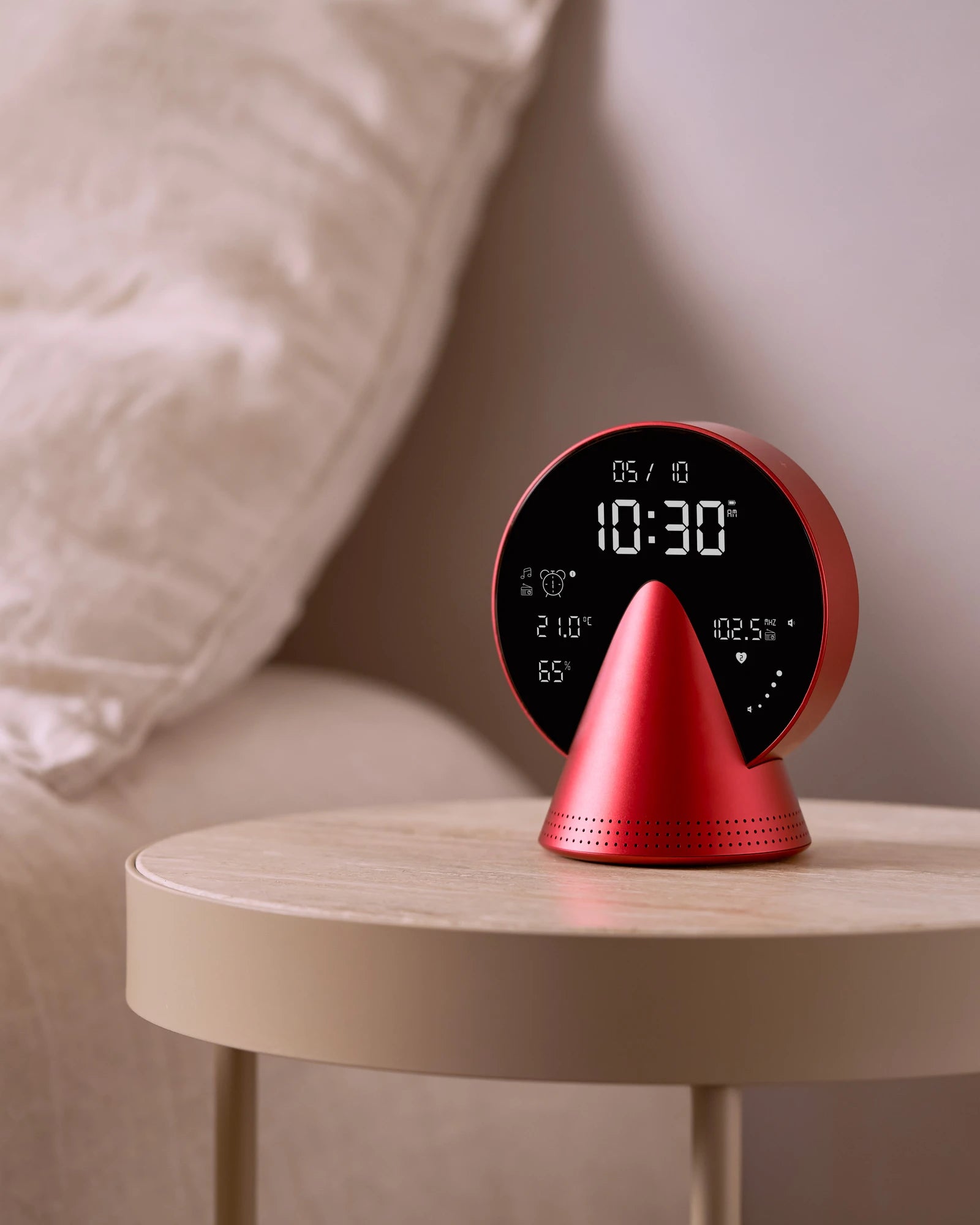 Custom aluminum Conic Clock Lexon - 9