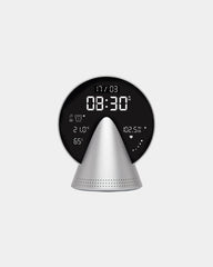 Custom aluminum Conic Clock Lexon - Glacier Alu