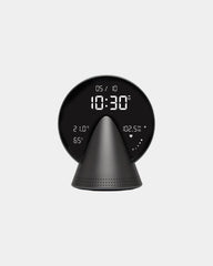Custom aluminum Conic Clock Lexon - Platinum Grey