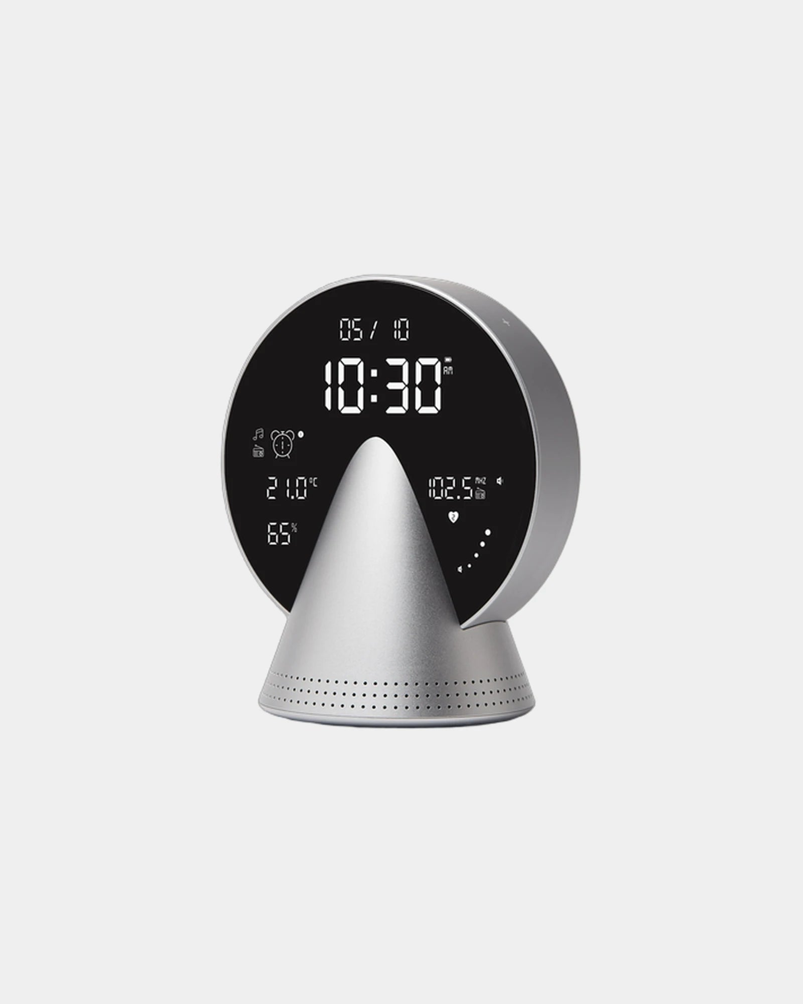Custom aluminum Conic Clock Lexon - 11