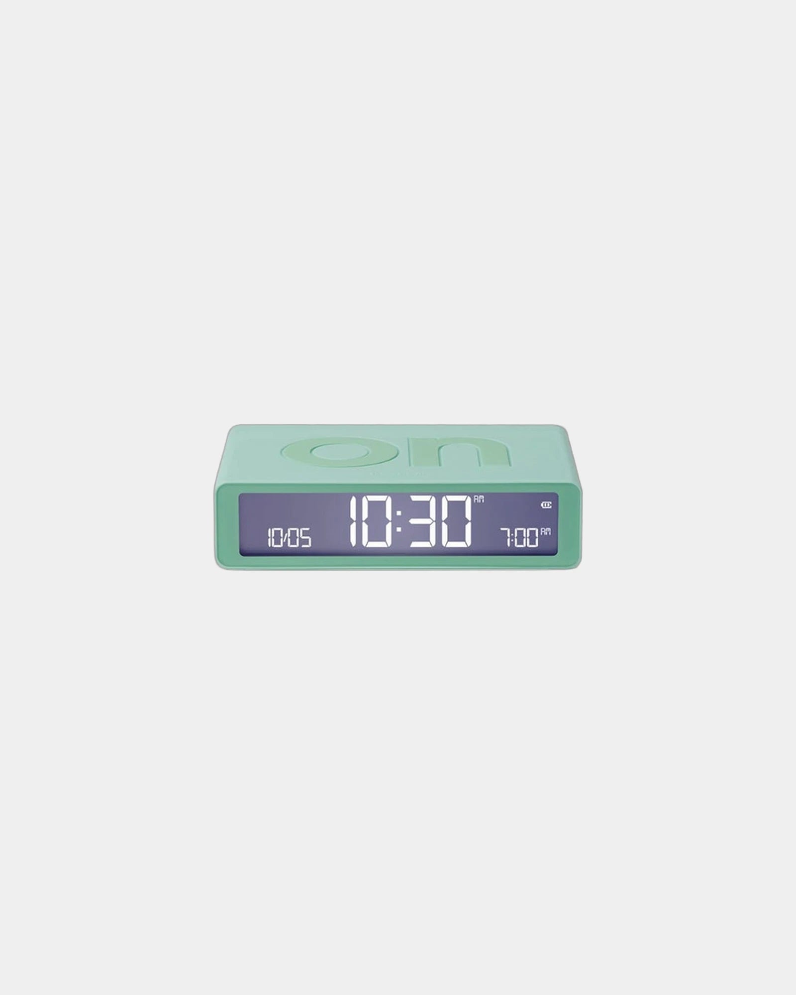 Custom LCD alarm clock Lexon Flip Classic - Mint