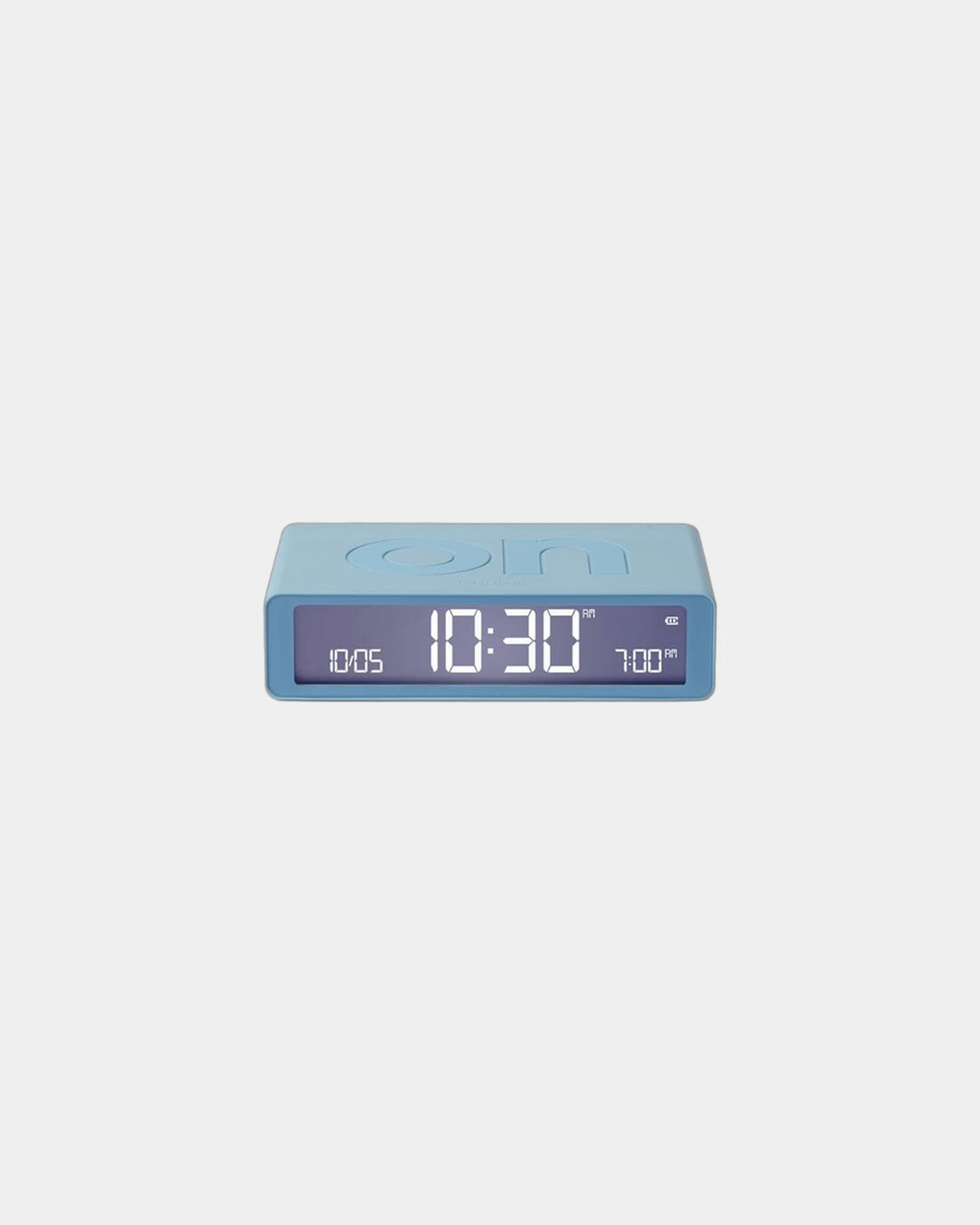 Custom LCD alarm clock Lexon Flip Classic - Light Blue