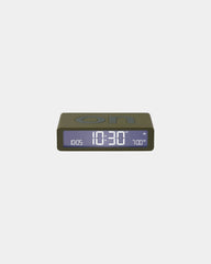 Custom LCD alarm clock Lexon Flip Classic - Khaki