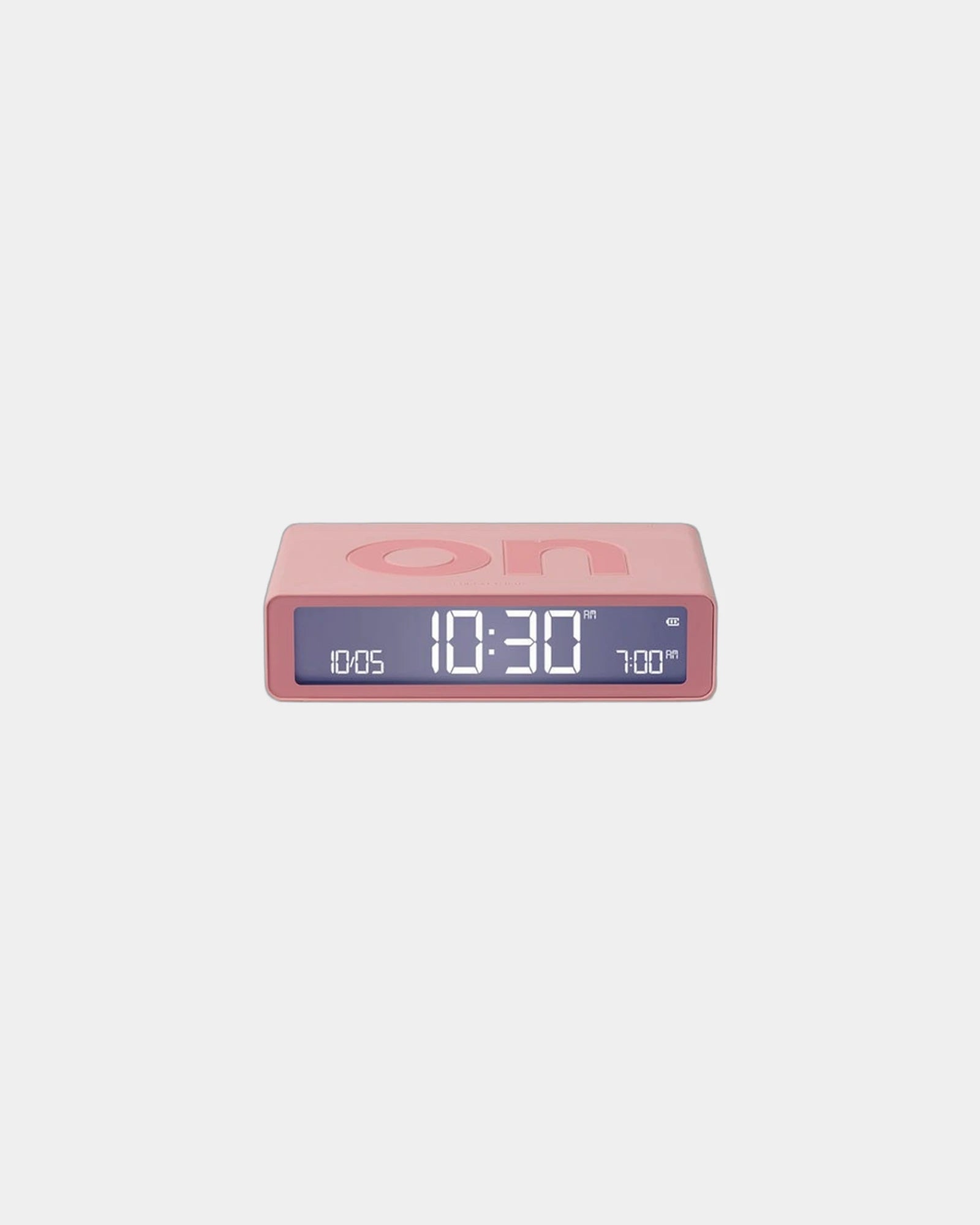 Custom LCD alarm clock Lexon Flip Classic - Pink