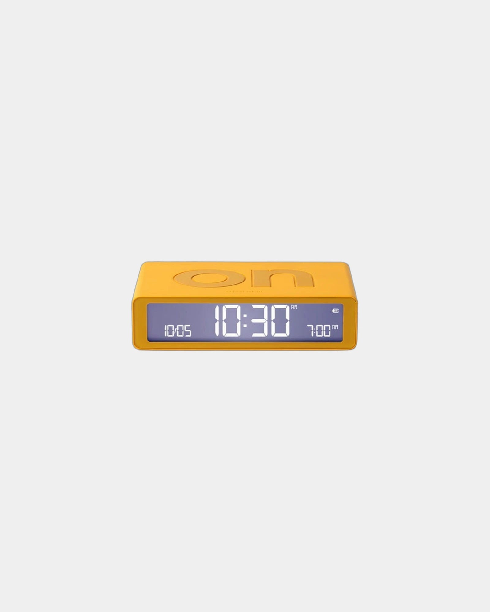 Custom LCD alarm clock Lexon Flip Classic - Yellow