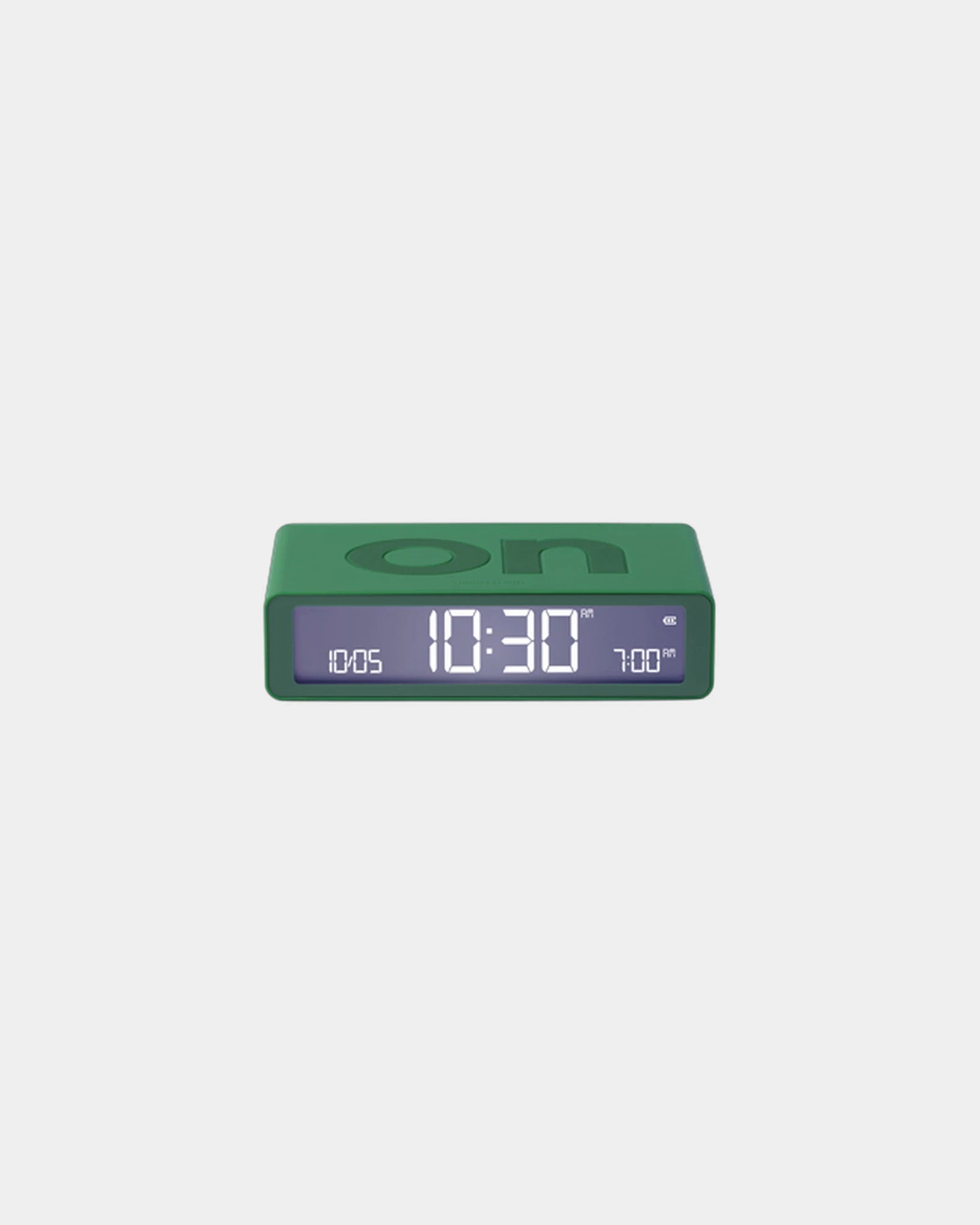 Custom LCD alarm clock Lexon Flip Classic - Green