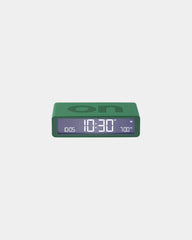 Custom LCD alarm clock Lexon Flip Classic - Green